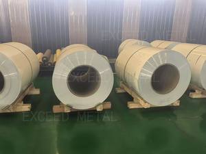 Bobina Recubierta <span class=keywords><strong>De</strong></span> <span class=keywords><strong>Aluminio</strong></span> 3105 3003 <span class=keywords><strong>De</strong></span> 0,2mm <span class=keywords><strong>De</strong></span> Espesor Para Construcción Y Canales <span class=keywords><strong>De</strong></span> Techo - Product Image 5