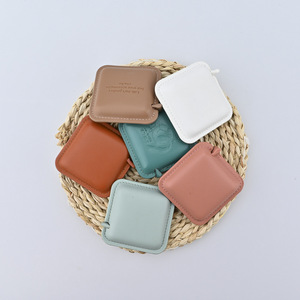 Cinta métrica Pu de 7x7cm, autoenrollable, para medir ropa, artículos promocionales y regalos. - Product Image 2