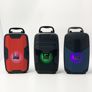 1 Adet NRG-401A RGB LED Işıklı Taşınabilir Hoparlör Kablosuz BT Hoparlörler Dış Mekan Mini FM Hoparlör kancalı tutma saplı Telefon tutucu - Product Image 3