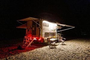 <span class=keywords><strong>Auvent</strong></span> de remorque de camping-car étanche en alliage d'aluminium de <span class=keywords><strong>4m</strong></span> avec <span class=keywords><strong>auvent</strong></span> latéral pour camping-car et <span class=keywords><strong>caravane</strong></span>-Utilisation en extérieur - Product Image 4