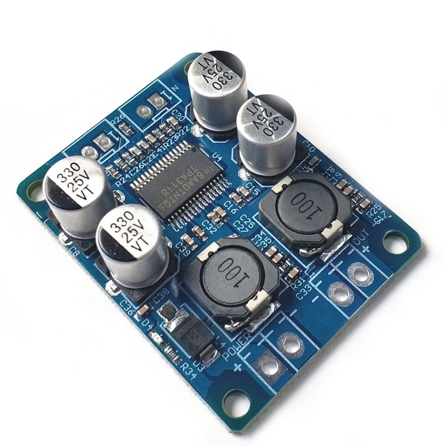 Digital Amplifier Module TPA3118 PBTL Mono Digital Amplifier Board 1X60W Amplifier Module