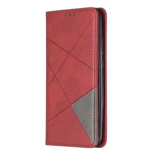 Cuoio DELL'UNITÀ di elaborazione + TPU Nobile Plaid Cassa Del Raccoglitore con Slot Per Schede & Stand per <span class=keywords><strong>Huawei</strong></span> <span class=keywords><strong>PSMART</strong></span> + 2019/Honor 10i - Product Image 2