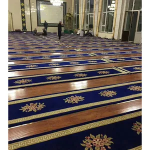 Yüksek kalite ucuz fiyat Moschee Teppich geleneksel tasarım arapça mescit müslüman Karpet Masjid cami halısı türkiye cami için