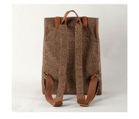 Sac à dos de voyage pour femme en liège recyclé de designer vintage, 14 pouces, pour ordinateur portable, écologique, sac d'école pour étudiant, logo personnalisé