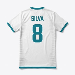 Maillot de football unisexe sublimé en gros, sans manches, col respirant, évacuant l'humidité, 100 % polyester, taille élastique, personnalisable - Product Image 2