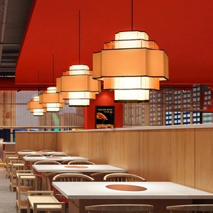 Commercial Chinese Restaurant <b>Lighting</b> Hot Pot Restaurant Chandelier Spotlights for Private Rooms Lobby Booths <b>Dining</b> Rooms - Product Image 3