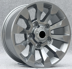 JZB 18x8.0 Llantas de Aleación de Aluminio Fundido 4x4 Multirradio Negras Compatibles con Defender, Nuevas, 1 Año de Garantía - Product Image 1