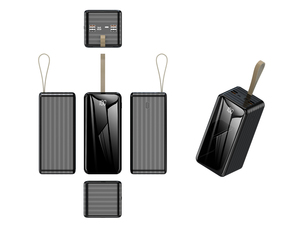 Banco de Energía de Alta Capacidad 100000mAh con Batería de Litio-Polímero y Cuatro Puertos USB, Cargador Rápido para Teléfono Móvil - Product Image 3