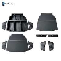 Bnl Bac de rangement arrière antidérapant pour coffre de voiture, boîte de rangement spéciale pour Toyota Camry, accessoires de rangement intérieur de voiture