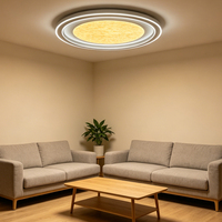Nouvelle Arrivée 2026 – Plafonnier LED Rond Minimaliste et Élégant en Acrylique, à Température de Couleur Réglable, Montage en Saillie