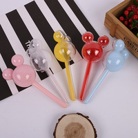 Wholesale New Style Cartoon Mouse Shape Baby Shower Chocolate Gifts Wedding Party Favor Plastic Candy Box