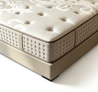 Matelas de lit d'hôtel hybride de 12 pouces, confortable, taille King, Queen, Double, Simple, Euro Top, ressorts ensachés, mousse à mémoire de forme en gel