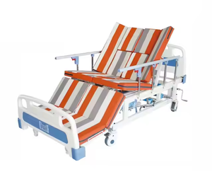 Cama Hospitalaria Manual Multifuncional de Alta Calidad para Cuidado en el Hogar, <span class=keywords><strong>Camilla</strong></span> Médica con Estructura de Acero Laminado en Frío, Ruedas Silenciosas de 125mm, ISO - Product Image 1