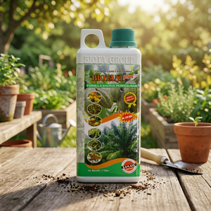 Engrais liquide organique Biotani Plus 1 litre pour utilisation en plantation - Product Image 5
