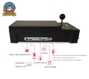 Cabinet Arcade da <span class=keywords><strong>10</strong></span> Pollici con Giochi di Combattimento, Console per Videogiochi con Migliaia di Giochi, Vendita all'Ingrosso - Product Image 5