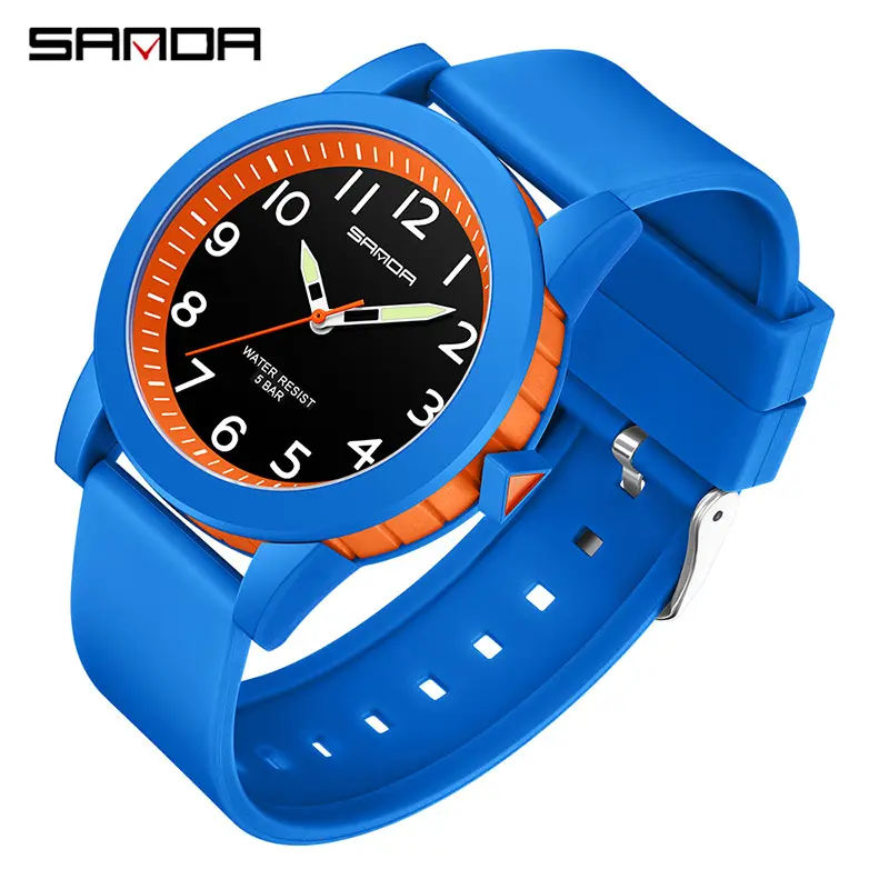 New Fashion Trendy Outdoor Leisure All-match Simple Waterproof Men And Women Electronic Quartz Watches Wholesale