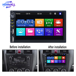 Reproductor <span class=keywords><strong>MP5</strong></span> para <span class=keywords><strong>Auto</strong></span> de 7 Pulgadas con Mirror Link, Carplay, <span class=keywords><strong>Android</strong></span> <span class=keywords><strong>Auto</strong></span>, TF, USB, Radio FM, Cámara de Visión Trasera, AUX, Pantalla Táctil Estéreo - Product Image 3