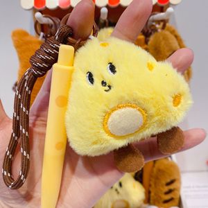 Pulpen Gel Baru Dun Erasable 0.5mm Tulisan Lucu Kartun Gantungan Tas Boneka Untuk Kantor Sekolah Penghilang Stres Grosir - Product Image 2