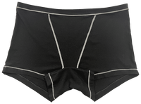 Culotte Boxer Femme en Tissu Modal Doux avec Taille Élastique Personnalisée, Coutures Contrastantes et Bordures Côtelées Tendance