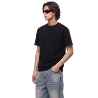 T-shirt de performance pour homme, personnalisé, anti-humidité, rafraîchissant, 210 GSM, séchage rapide, respirant, uni, pour la course et le sport