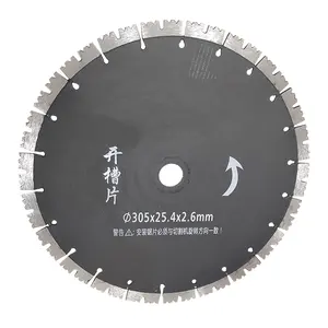 Professional 305mm 12in Laser Welded Diamond Wall Saw Cutting Blade for Reinforced Concrete Brick Wall Tools