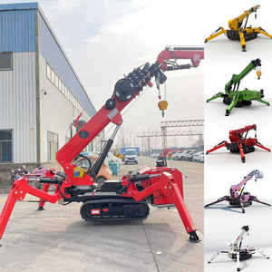 Rst l079 3 5 8 10 tấn CE được phê duyệt điện mini Spider <span class=keywords><strong>Crane</strong></span> 0.8m Chiều rộng Crawler <span class=keywords><strong>Crane</strong></span> Lift máy - Product Image 1