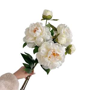 Bunga Sutra Phoenix Peony Berkualitas Tinggi Dekorasi Meja Ruang Tamu Alat Peraga Fotografi Penggunaan Dalam & Luar Ruangan - Product Image 5