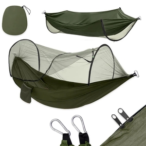 Hamacs <span class=keywords><strong>avec</strong></span> sangles d'arbre <span class=keywords><strong>Parachute</strong></span> <span class=keywords><strong>Hamac</strong></span> Portable Voyage intérieur et extérieur pour adultes Camouflage Design - Product Image 1