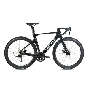 Twitter R10 Rennrad 50mm Carbon Räder Scheiben bremse 12*142mm Steck achse Rivale 22-Gang Racing Carbon Rennrad zu verkaufen