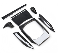Garniture de tableau de bord en fibre de carbone pour BMW G20 Série 3 G22 Série 4 M340i M440i, panneau de couverture intérieur, accessoires automobiles