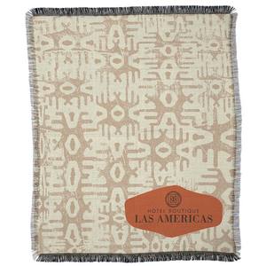 Manta de tapiz personalizada con estampado de franela de Jacquard a granel - Product Image 1