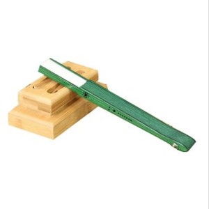 Abanico Plegable de Bambú Tallado en Color Natural con Diseño de Arte Popular para Regalo de Boda o Cumpleaños - Product Image 6