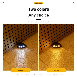 Lampe LED solaire d'extérieur pour marches de <span class=keywords><strong>jardin</strong></span>, étanche, pour cour, décoration d'ambiance, éclairage de chemin - Vente chaude usine - Product Image 4