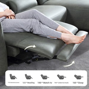 <span class=keywords><strong>2021</strong></span> <span class=keywords><strong>moderne</strong></span> Simple en forme de L canapé petit <span class=keywords><strong>salon</strong></span> coin trois preuves sans lavage lumière luxe Internet célébrité nouveau modèle éponge - Product Image 4