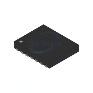 IC REG BUCK 12V 3A 14VSON Manufacturer Channel 14 VDFN Exposed Pad Power Management (PMIC) LM2676LD-12 Integrated Circuits - Product Image 1