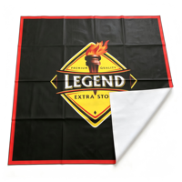 Nappe de table carrée en PVC durable, design personnalisé, moderne, imperméable, avec logo, pour pub, bar, restaurant, fête, salon professionnel