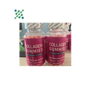 نكهة طبيعية الكولاجين مع البيوتين فيتامين مكملات غائر للشعر والبشرة والأظافر الرعاية الصحية - Product Image 1