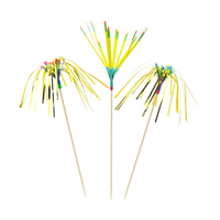 Brochettes en bambou écologiques avec manche, bâtonnets en bambou Teppo