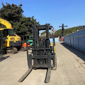 Chariot élévateur diesel TCM 3 tonnes à bas prix, moteur diesel japonais d'origine, chariot élévateur TCM d'occasion à vendre - Product Image 3