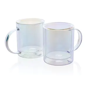 Mug en verre électrolytique de luxe, merchandising personnalisé - Product Image 6