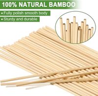 Tongkat Tanaman Bambu Alami untuk Anggrek, Tomat, dan Bunga