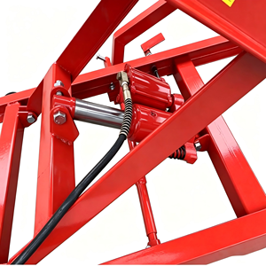 Elevador de Tijera Neumático Hidráulico para Motocicletas Liftool, Fabricante OEM, 1000 LBS, Mesa Elevadora de Reparación de Acero con Aire - Product Image 2