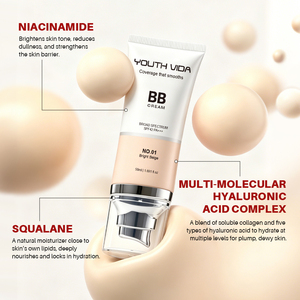 Crème BB CC coréenne <span class=keywords><strong>SPF42</strong></span> PA+++ 7 couleurs, correcteur, hydratant, fond de teint, blanchissant, éclaircissant - Product Image 4