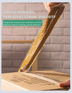 Ujang tùy chỉnh in logo carton niêm phong không thấm nước trong suốt rõ ràng OPP băng dính nhiệm vụ nặng nề vận chuyển Bopp đóng gói Băng - Product Image 4