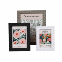 Cadre photo en plastique transparent pour la décoration intérieure, tailles 4x6, 5x7, 8x10 pouces, pour affichage de peintures et photos - Vente en gros