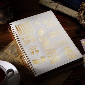 Autocollants en vinyle à frotter, décalcomanies, impression UV, imperméables, pour meubles, décoration de Noël, scrapbooking - Product Image 5