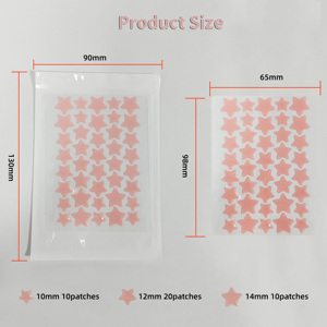 Parches Hidrocoloides para Granos <span class=keywords><strong>Starface</strong></span> con Logotipo OEM Auténtico, Parches en Forma de Estrella para el Cuidado de la Piel, Parches para el Acné en Adolescentes con Ácido Salicílico - Product Image 2