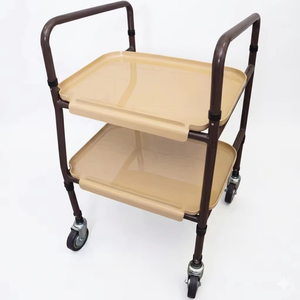 Chariot de rangement mobile réglable en hauteur pour la maison, chariot de cuisine à roulettes pour adultes - Product Image 1