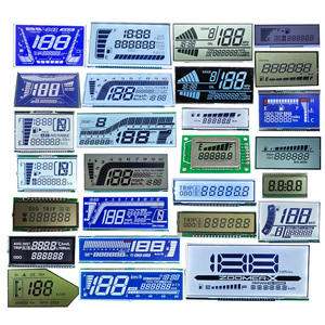 Factory Custom <strong>5</strong> 6 <strong>7</strong> Digit White <strong>LED</strong> Backlight <strong>Segment</strong> LCD <strong>Display</strong> for Vehicle-Mounted Water Electricity Meters-TN/STN/FSTN/HTN - Product Image 1