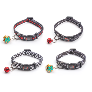 <span class=keywords><strong>Collar</strong></span> Personalizado para Gatos con Estampado de Árbol de Navidad, de Lujo, a la Moda, con Etiqueta Desmontable - Product Image 5